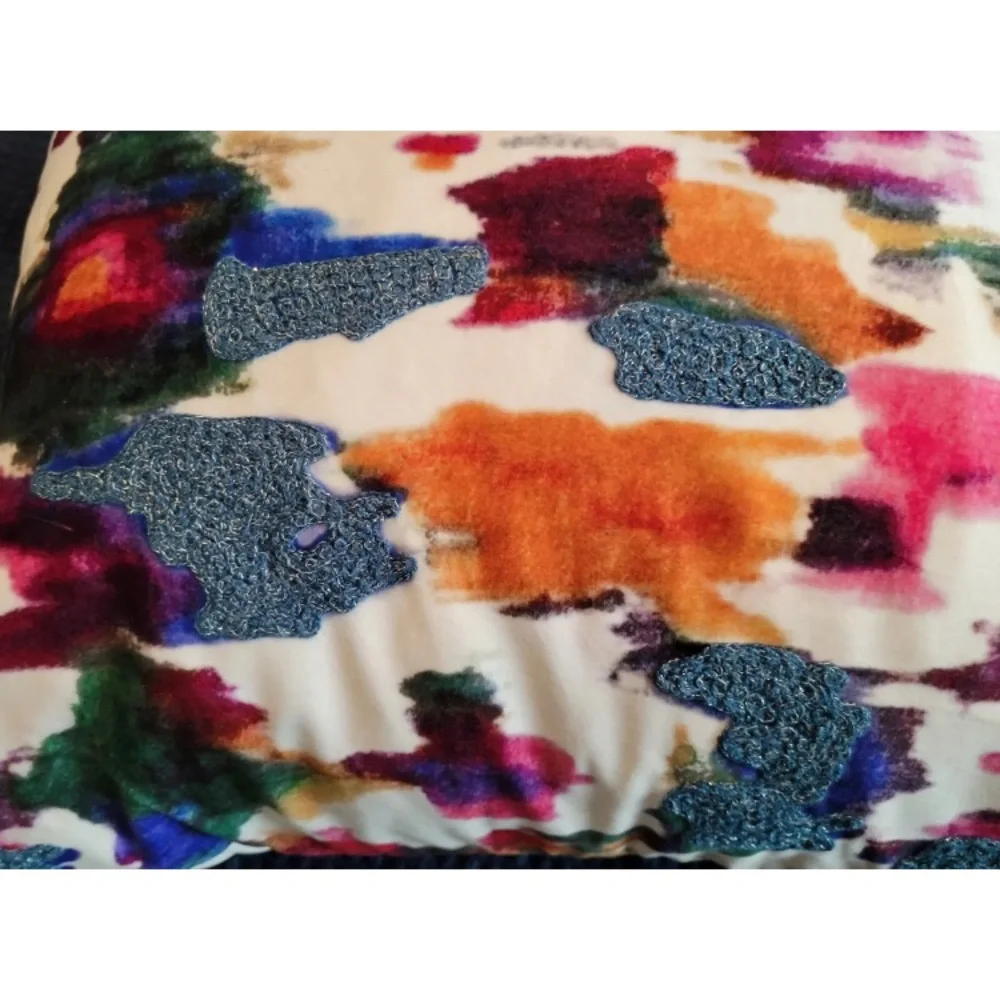 Callisto Home 3 Pillow Abstract Art Watercolor Modern 2 Lumber Throw Pillows NWT